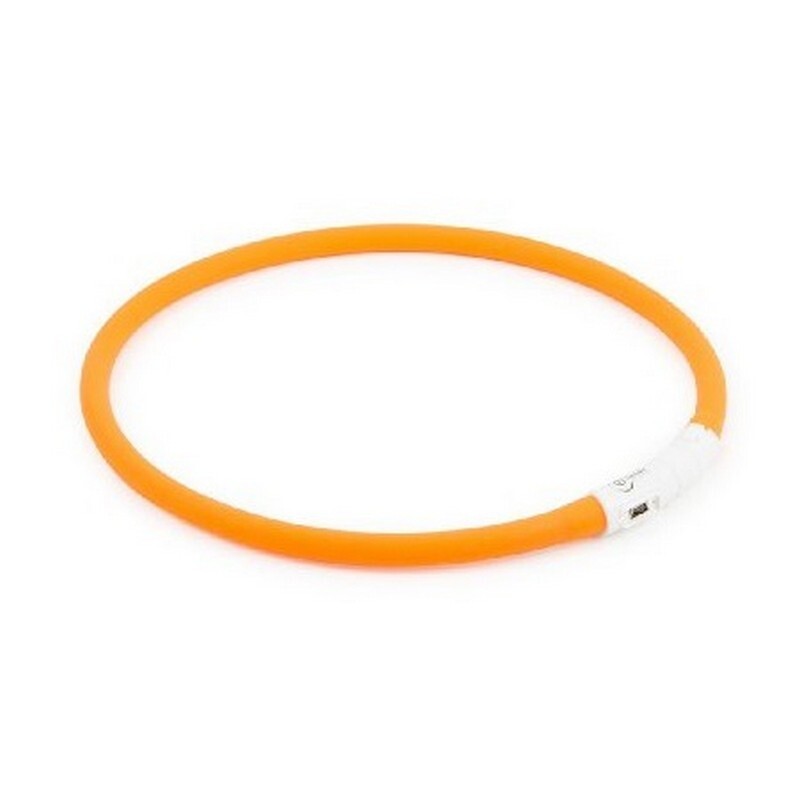Ancol USB Flashing Band Orange