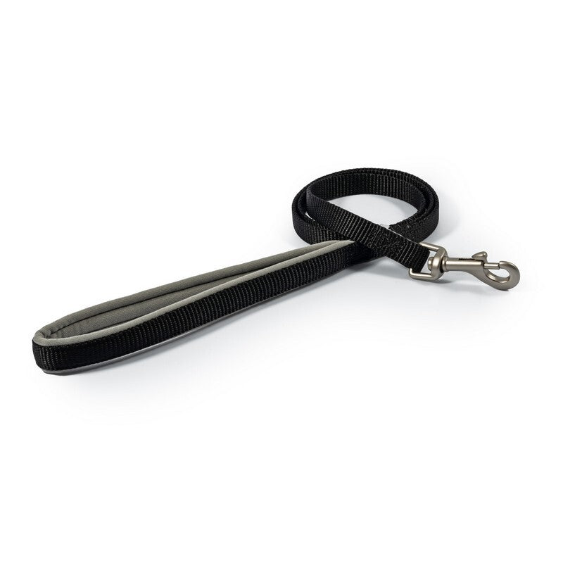 Ancol Viva Pad Snap Lead Blk 12mm 1 m