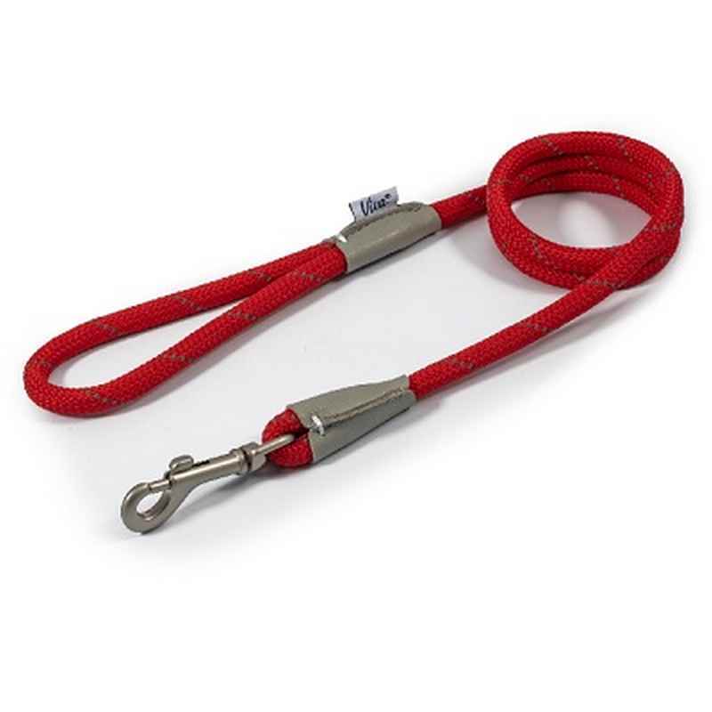 Ancol Viva Rope Refl Snp Red1cm 1.07 m
