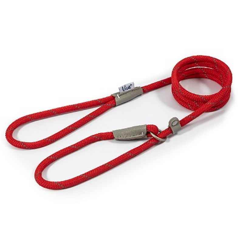 Ancol Viva Rope Refl Slp Red80mm 1.5 m