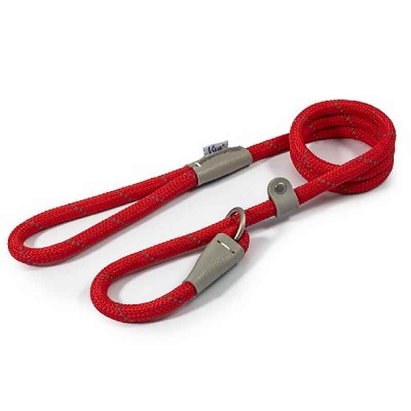 Ancol Viva Rope Refl Slp Red12mm 1.5 m