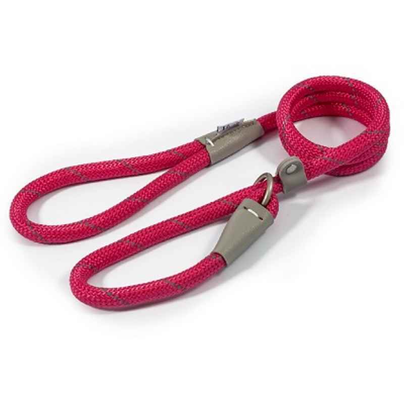 Ancol Viva Rope Refl Slp Pnk12mm 1.5 m