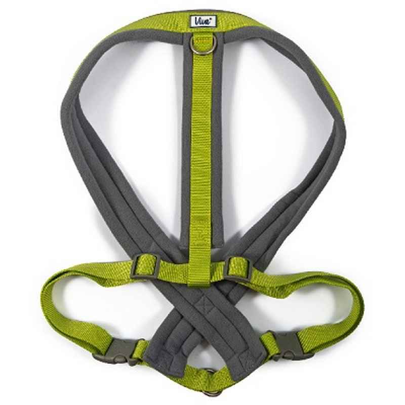 Ancol Viva Pad Harness Lime 97-130cm XXL