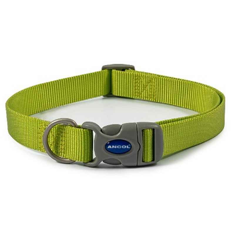 Ancol Viva Quick Fit Collar Lime 45-70cm