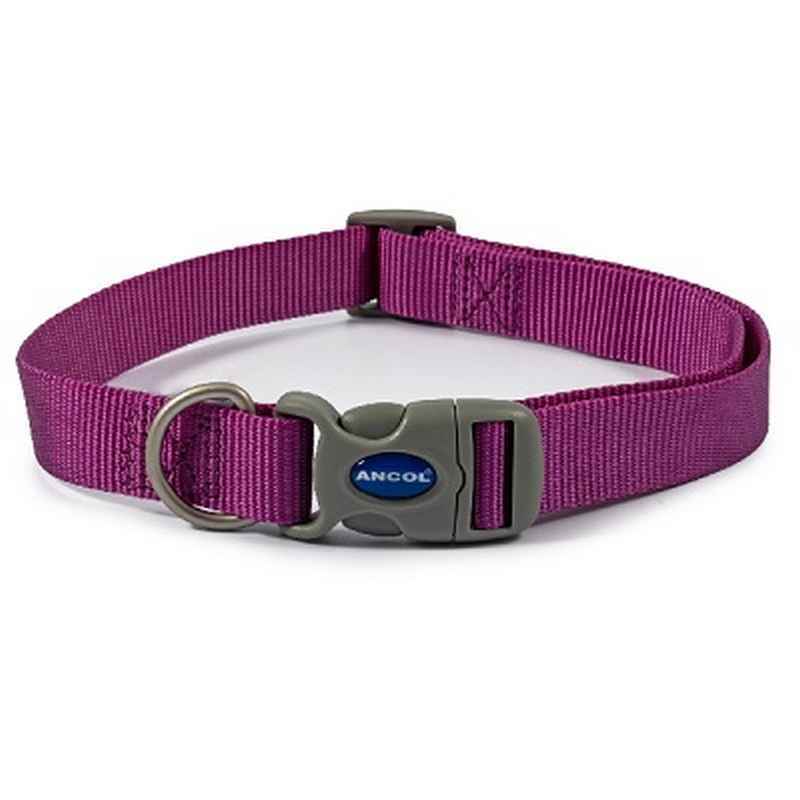 Ancol Viva Quick Fit Collar Prpl 45-70cm