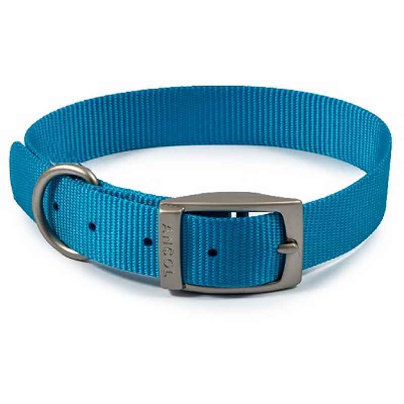 Ancol Viva Buckle Col Blue 35-43cm M