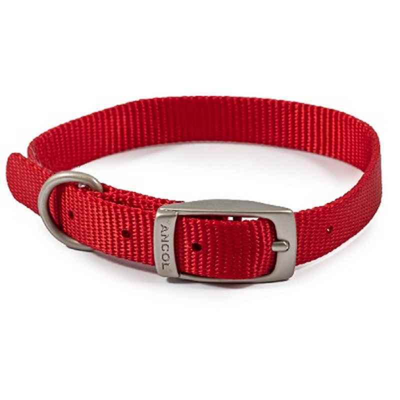 Ancol Viva Buckle Col Red 26-31cm XSmall