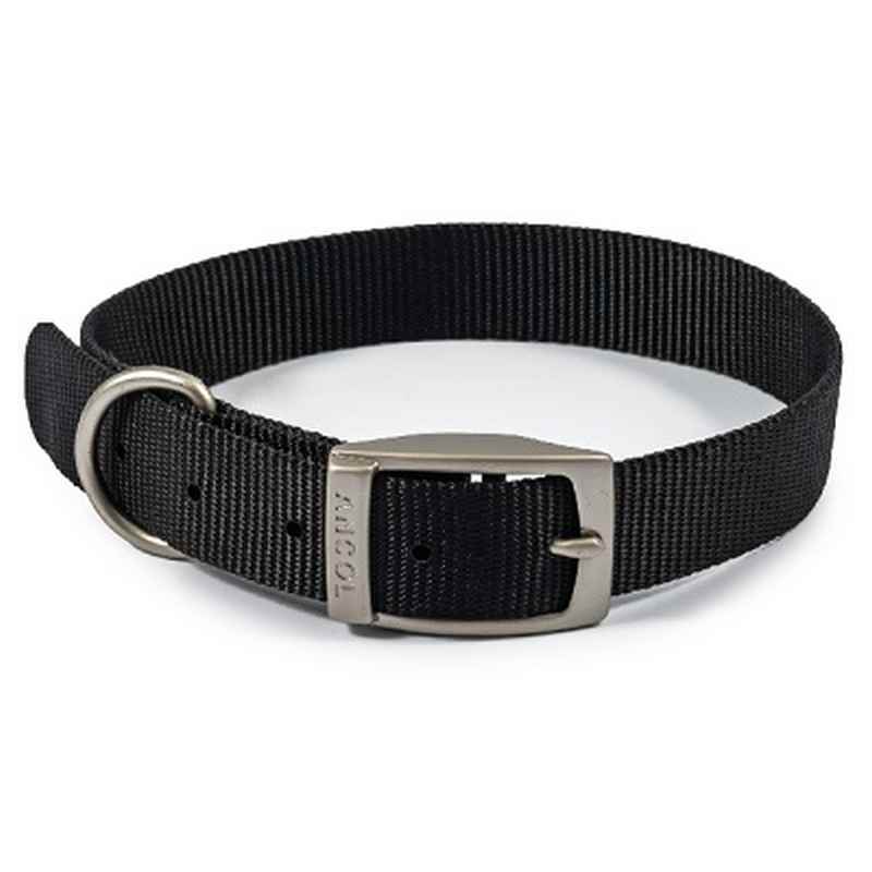 Ancol Viva Buckle Col Black 28-36cm Sml