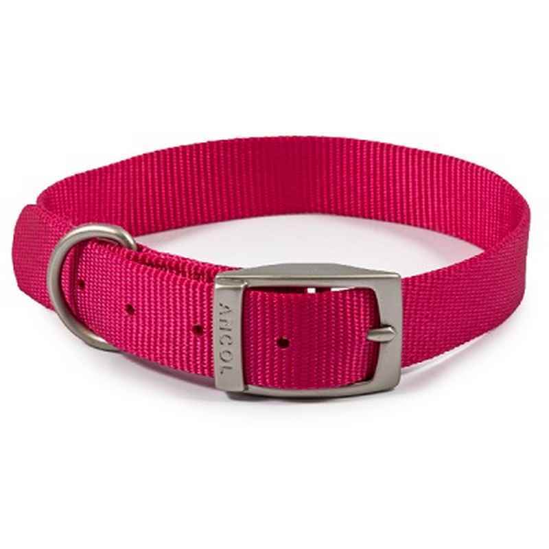 Ancol Viva Buckle Col Pink 35-43cm M