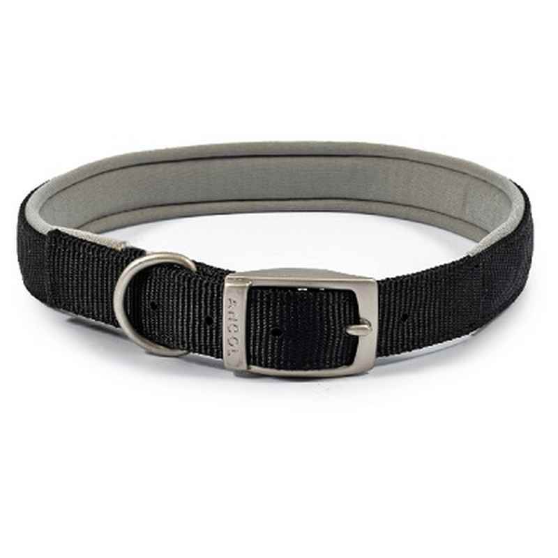 Ancol Viva Pad Buc Col Blck 50-59cm XL