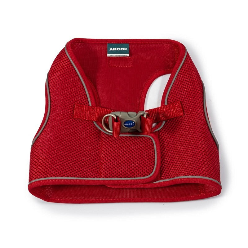 Ancol Viva Step In Harn Red 60-67cm XL