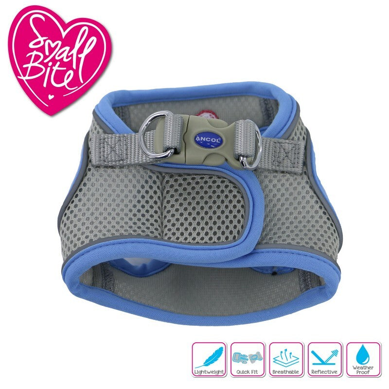 Ancol S Bite Step In Harn Blu 30-36cmXS