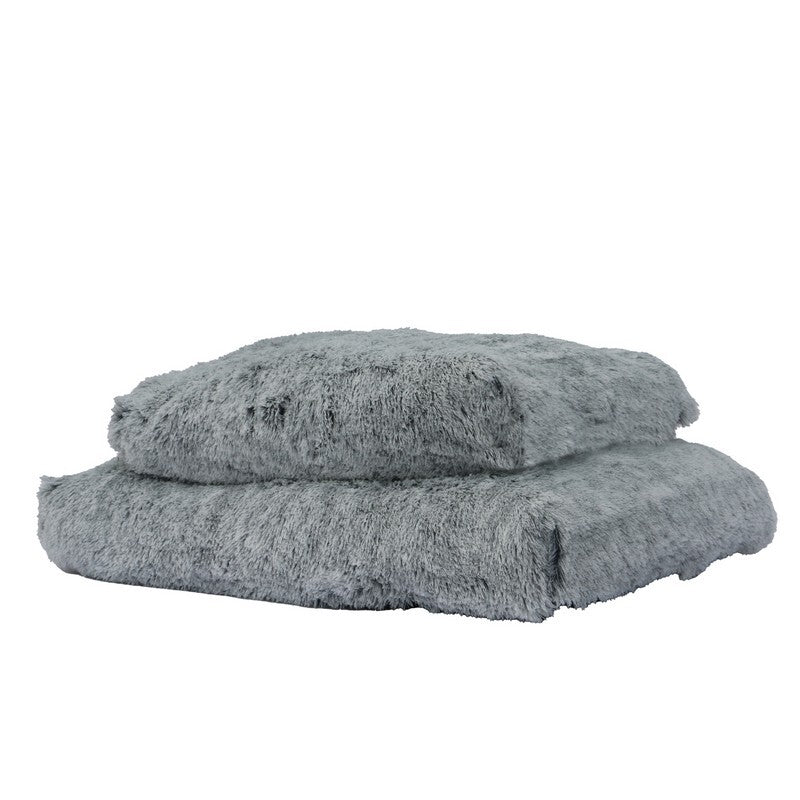 Ancol Sup Plush Mattress Slate Grey L