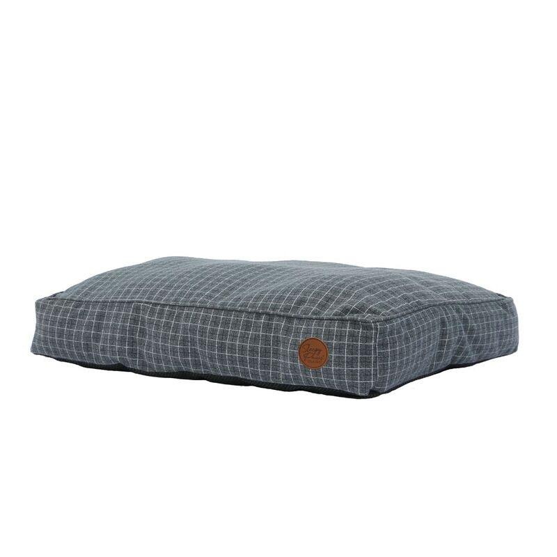 Ancol Blue Check Mattress Med 75x60cm