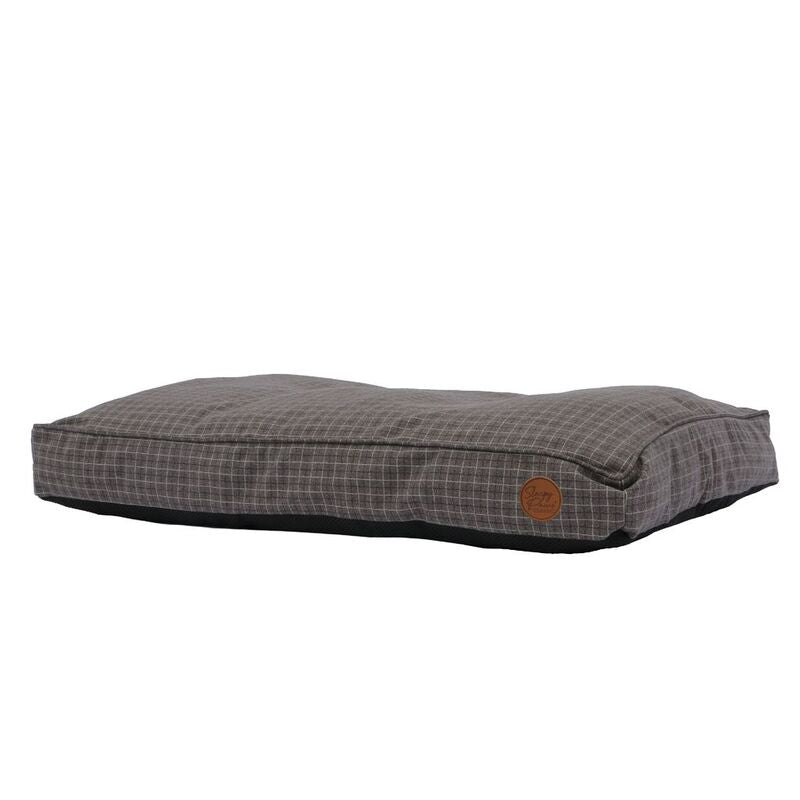 Ancol Grey Check Mattress Lrg 100x70cm