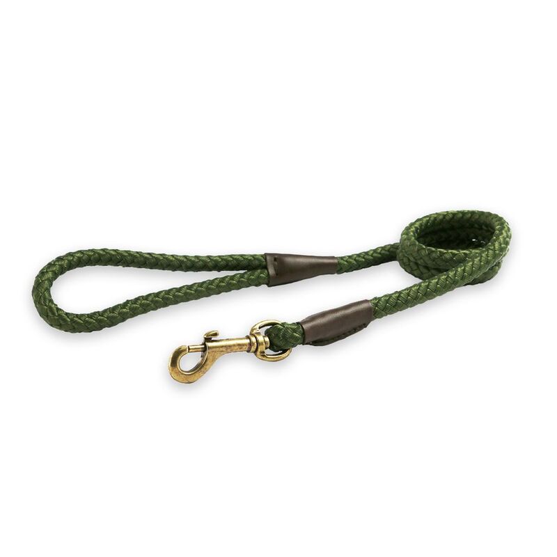 Ancol Heritage Rope Lead Grn 1.07mx12mm