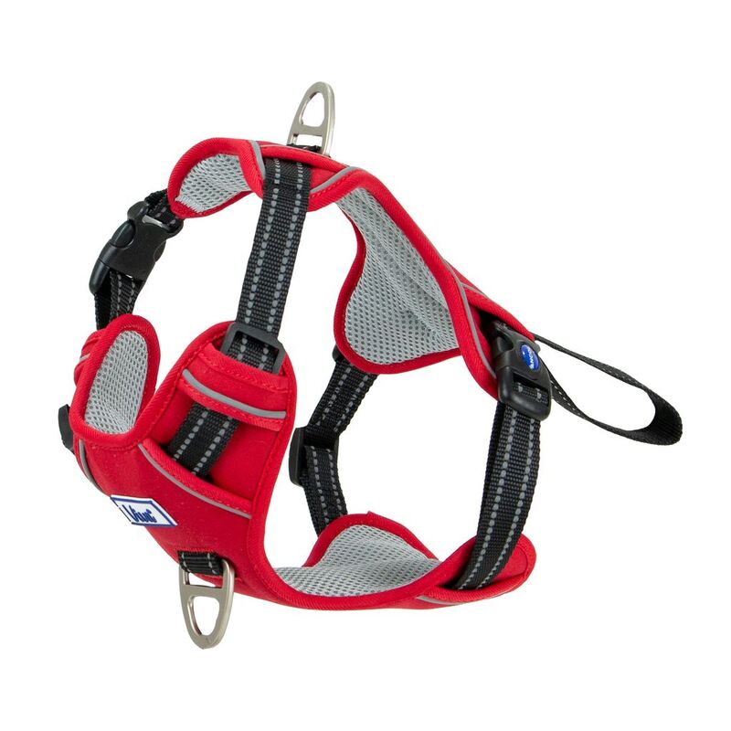 Ancol Viva Exc-Travel Harness Red45-65cm