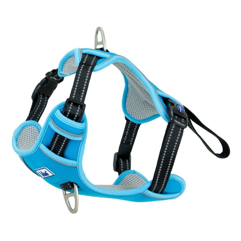 Ancol Viva Exc-Travel Harness Blu45-65cm