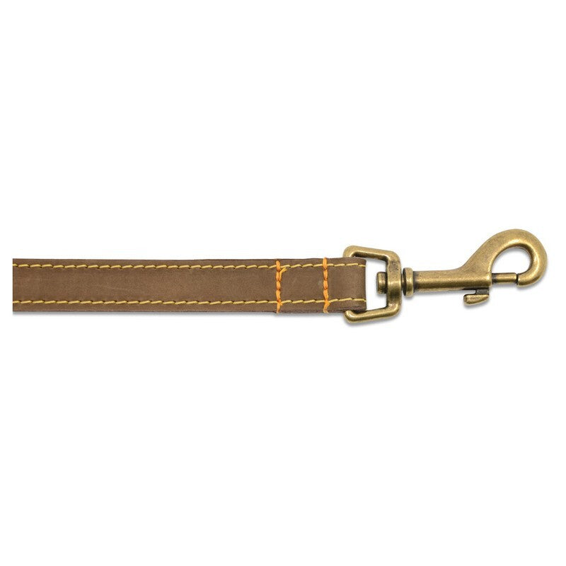 Ancol Timberwolf Leather Lead Sable 1m M