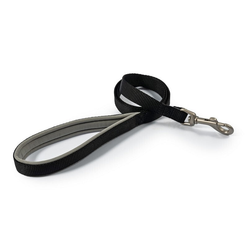 Ancol Viva Pad Snap Lead Blck 19mm 1 m