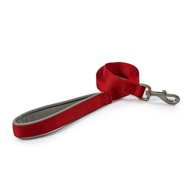 Ancol Viva Pad Snap Lead Red 25mm 1 m