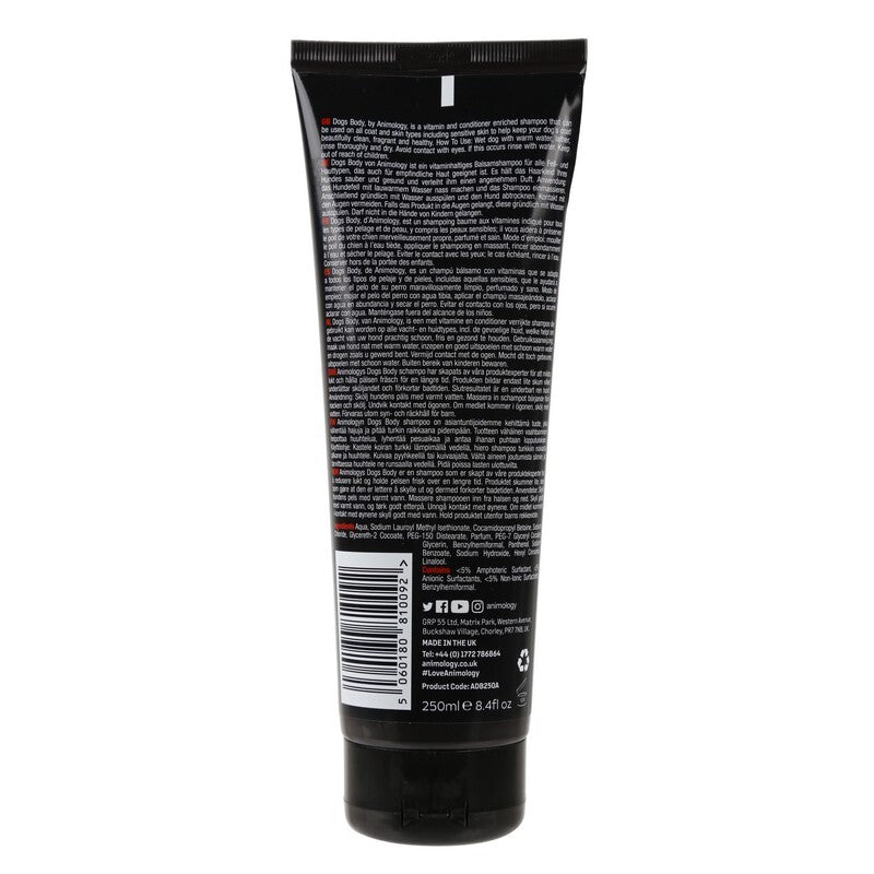 Animology Dogs Body Shampoo 250mlx6