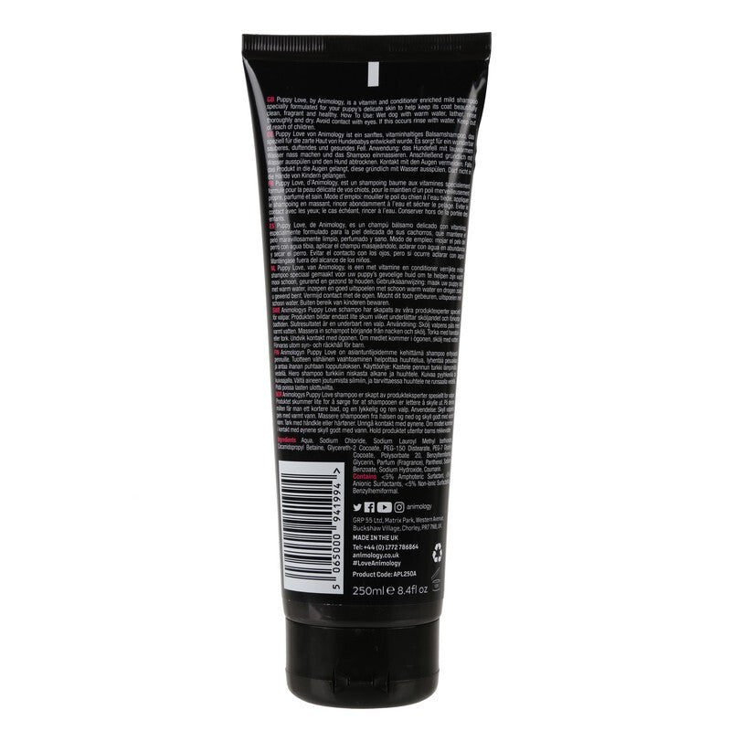 Animology Puppy Love Shampoo 250mlx6