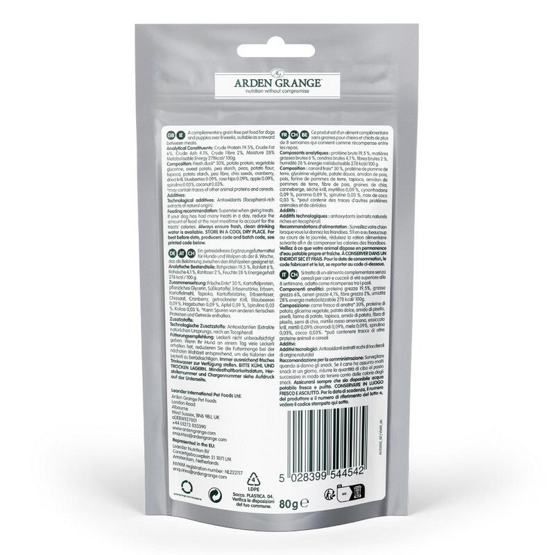 Arden Grange Training Trt GF Dck 10x80g