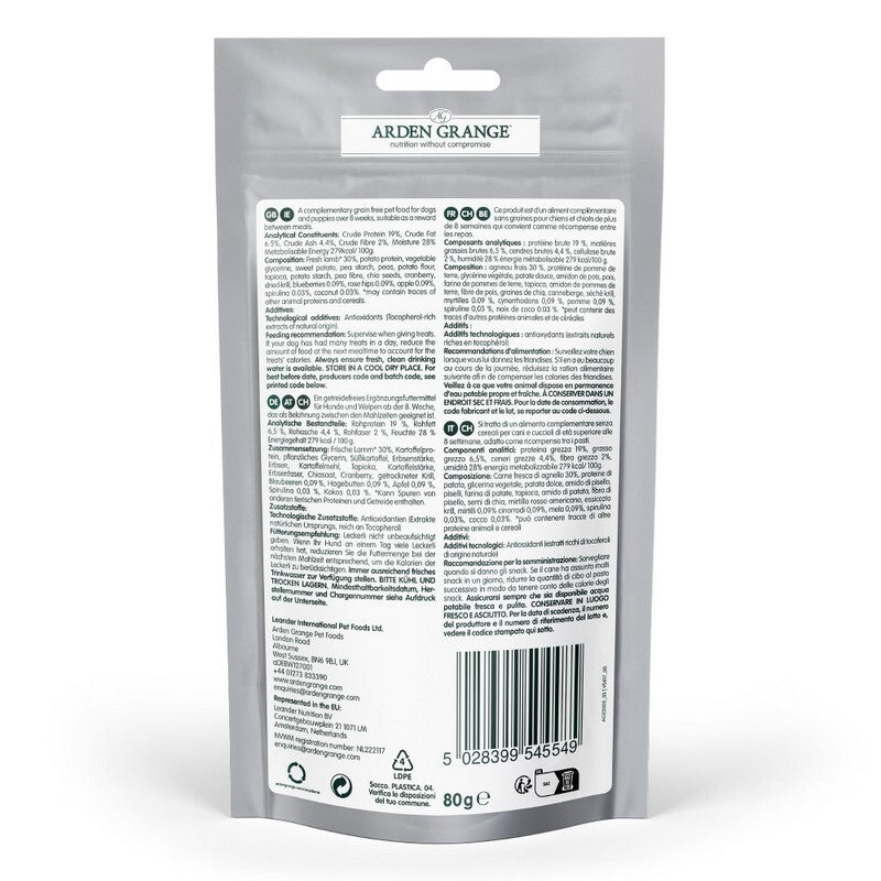 Arden Grange Training Trt GF Lmb 10x80g