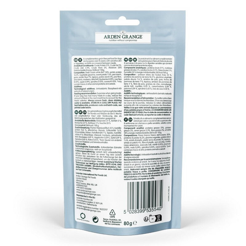 Arden Grange Training Trt GF WF 10x80g