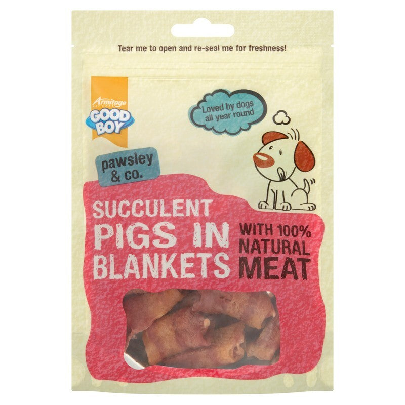 Good Boy Succulent Pigs in Blank 80gx10