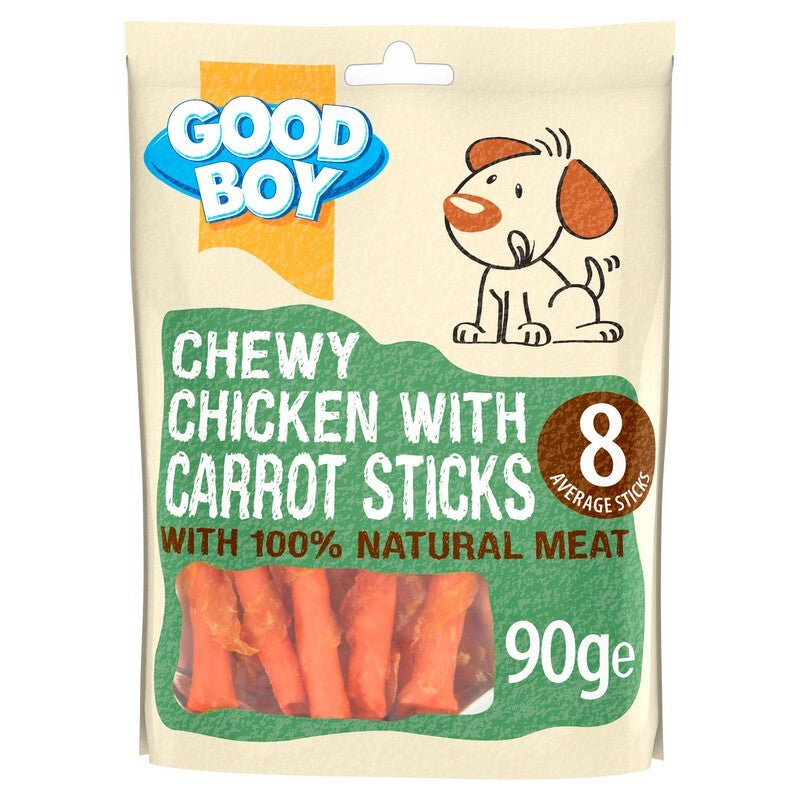 Good Boy Chicken & Carrot Sticks 90gx10