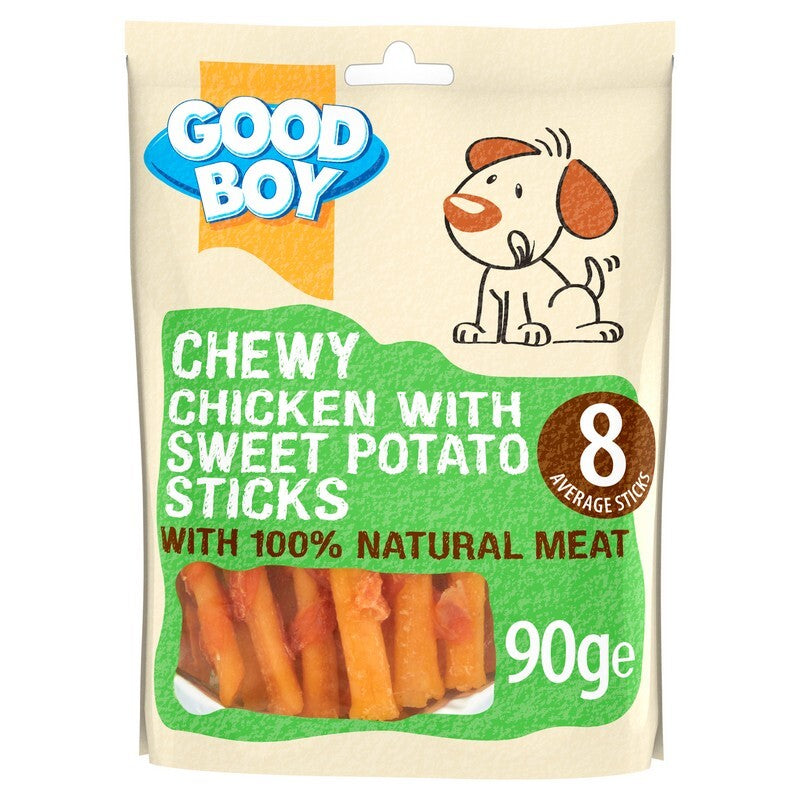 Good Boy Chicken & SweetPot Stick 90gx10