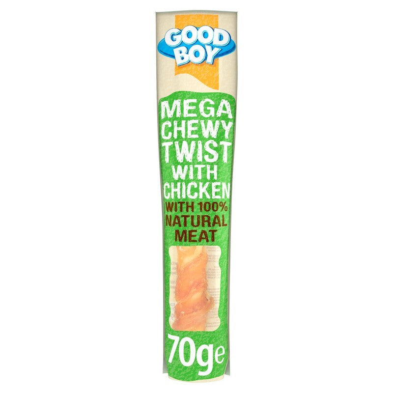 Good Boy Mega Chewy Twist Chicken 70gx18