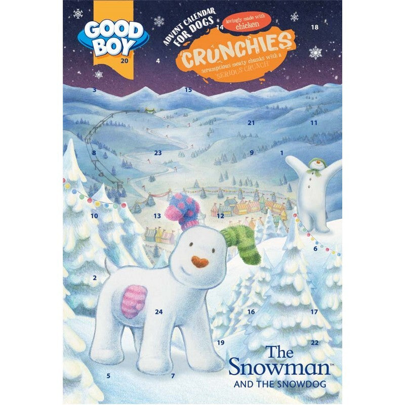 Good Boy The Snowman Crunch Advent 72g