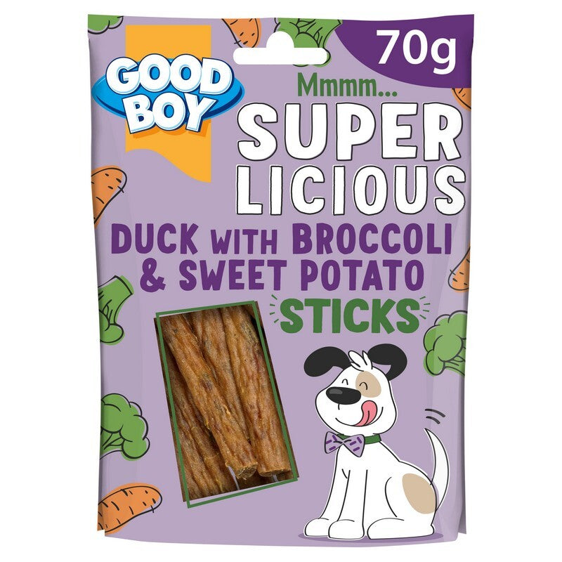 Good Boy Superlicious Duck Sticks 70gx14