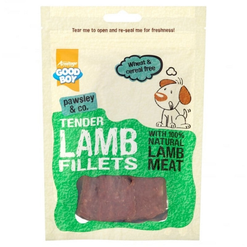 Good Boy Tender Lamb Fillets 80gx10