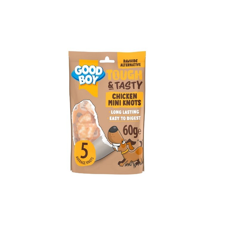 Good Boy Tough & Tasty Mini Knots5pk x10