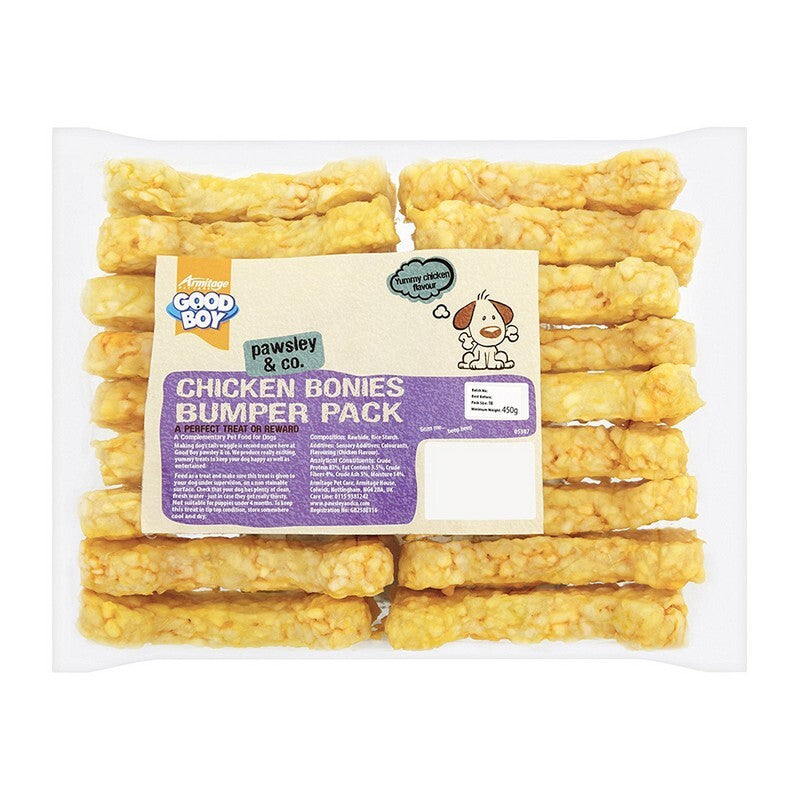 Good Boy Bonies Chicken Flavour pk18x6