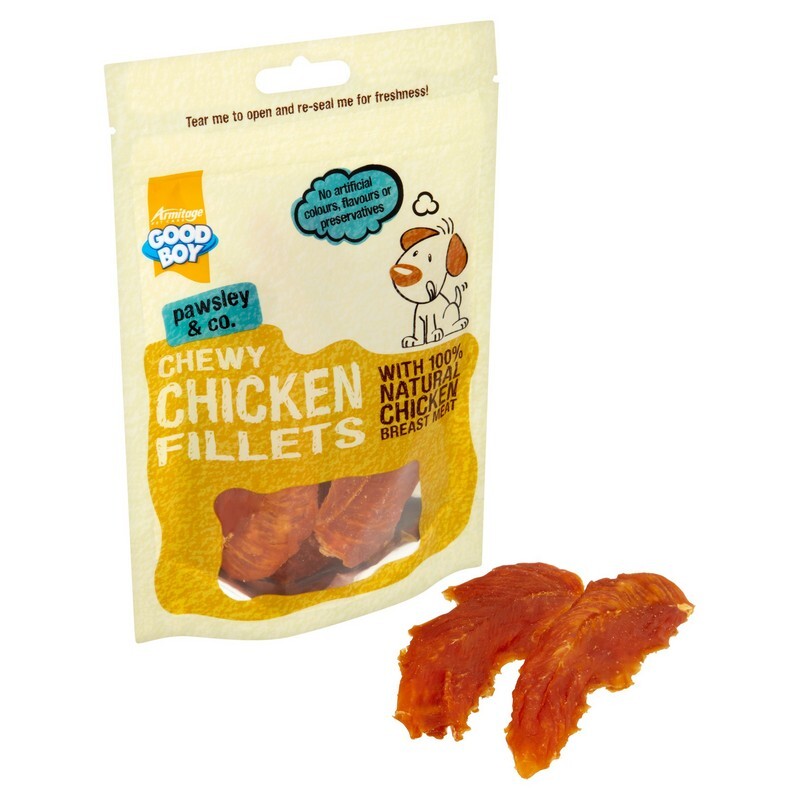 Good Boy Chewy Chicken Fillets 80g x10