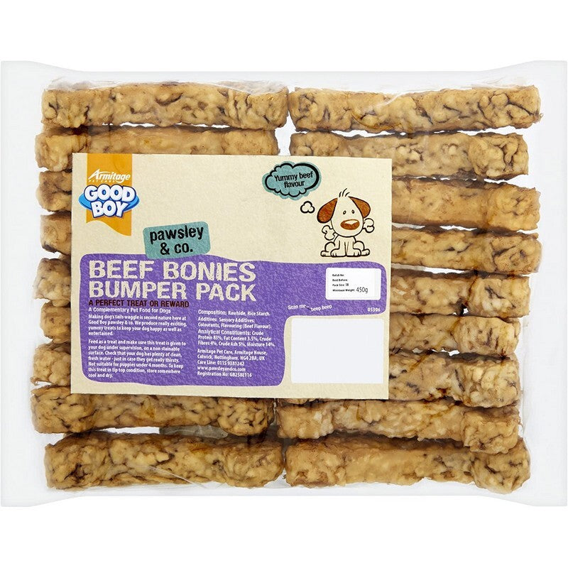 Good Boy Bonies Beef Flavour pk18x6