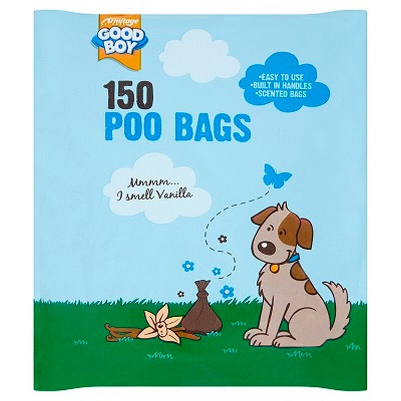 Good Boy Poo Bags pk150x24
