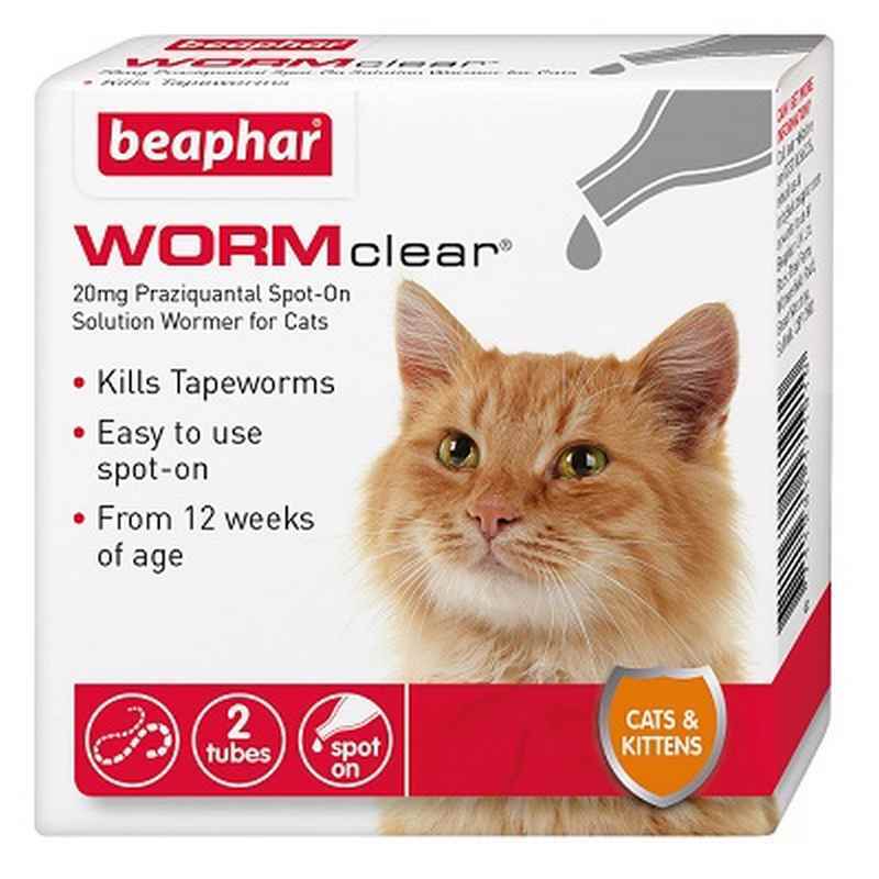 Beaphar WORMclear Spot On Cat 2x6