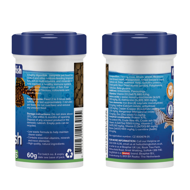 King B Catfish Pellet 60gx6