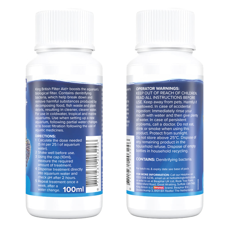 King B Filter Aid+ 100mlx6