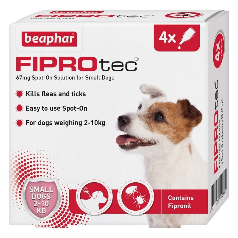 Beaphar FIPROtec Small Dog 4 pipette x6