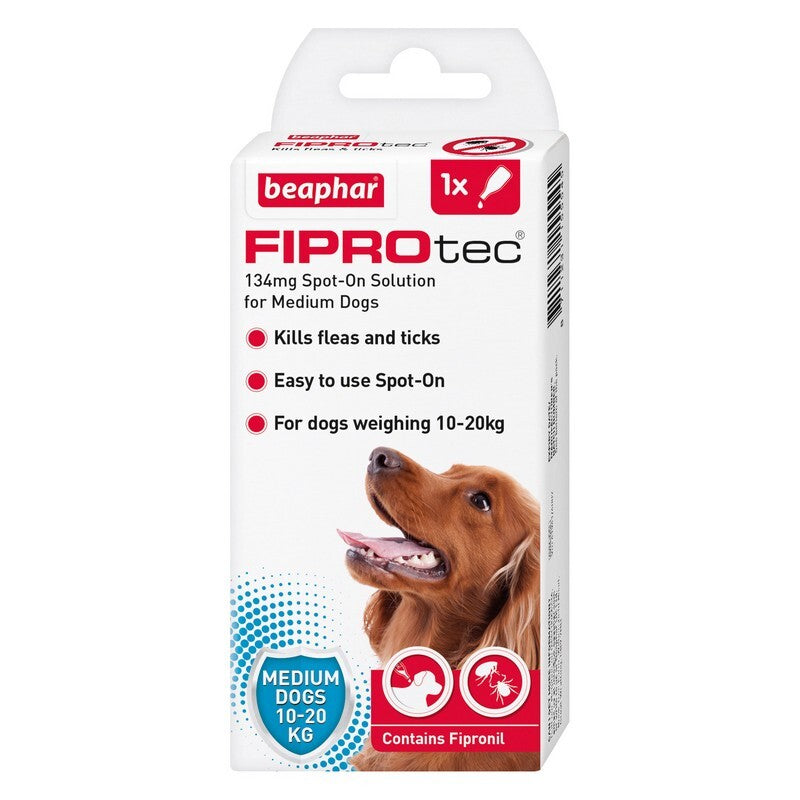 Beaphar FIPROtec Med Dog 1 pipette x6
