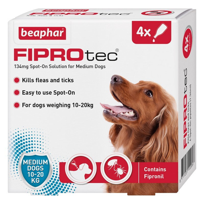 Beaphar FIPROtec Med Dog 4 pipette x6