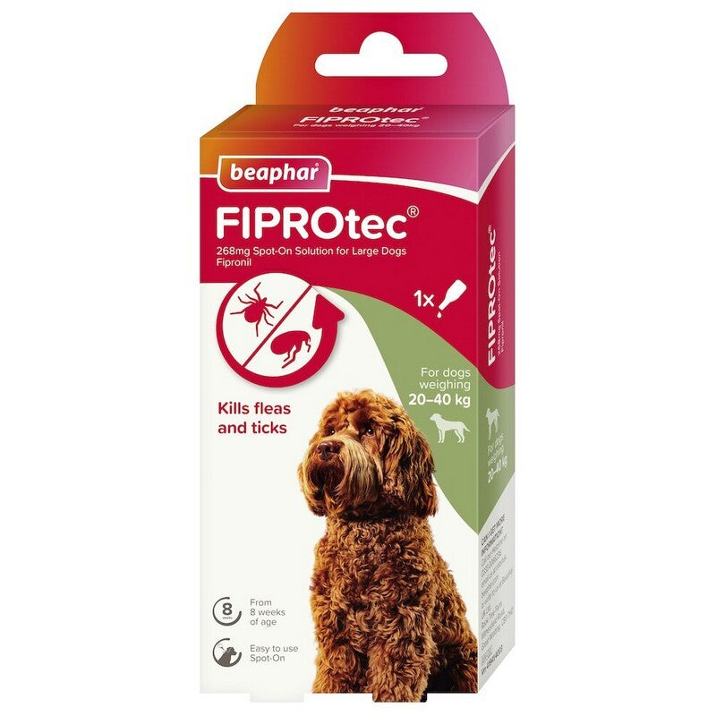Beaphar FIPROtec L Dog 1 pipette x6