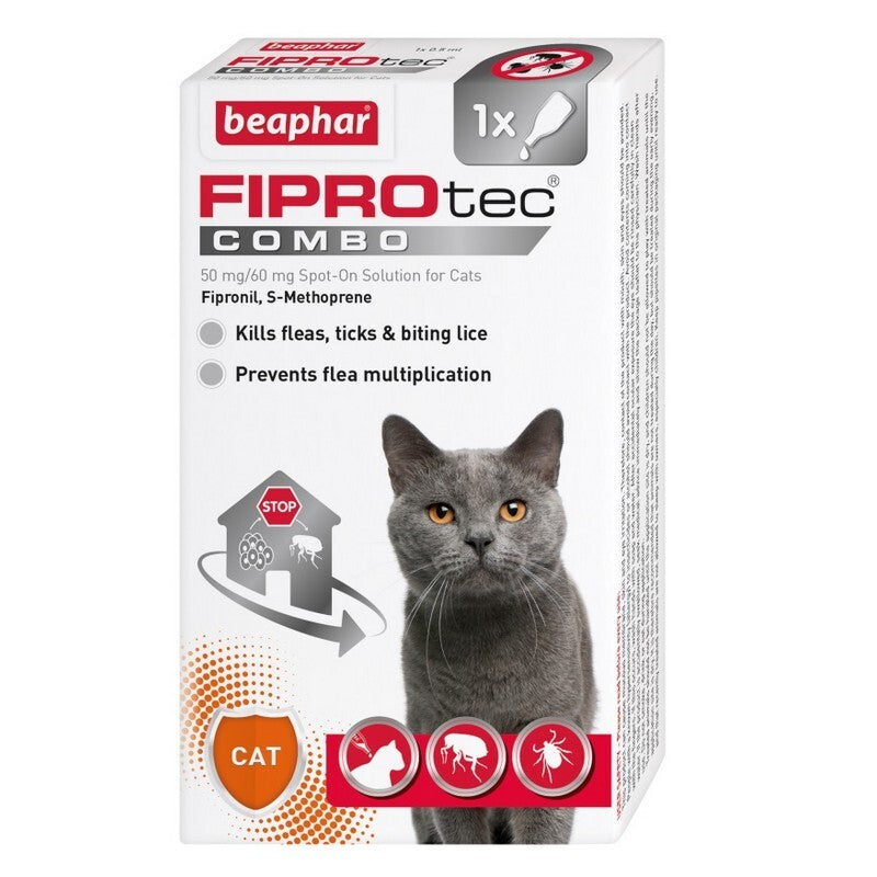Beaphar FIPROtec COMBO Cat 1 pip x6